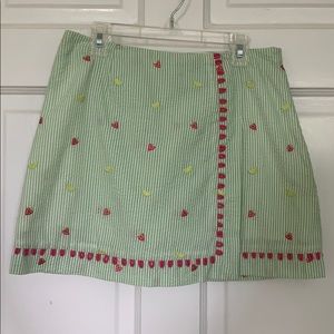 Lilly Pulitzer Seersucker Skort